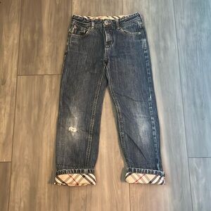 Burberry kid jeans- please read description and review all pictures.